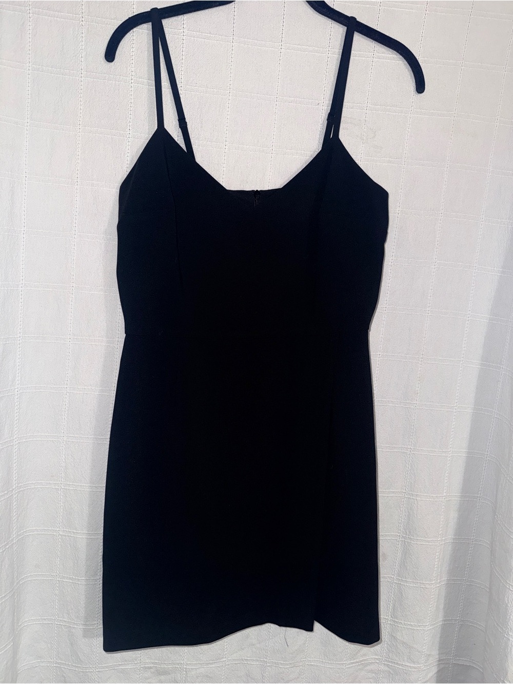 French Connection Black Spaghetti-Strap Mini Dress